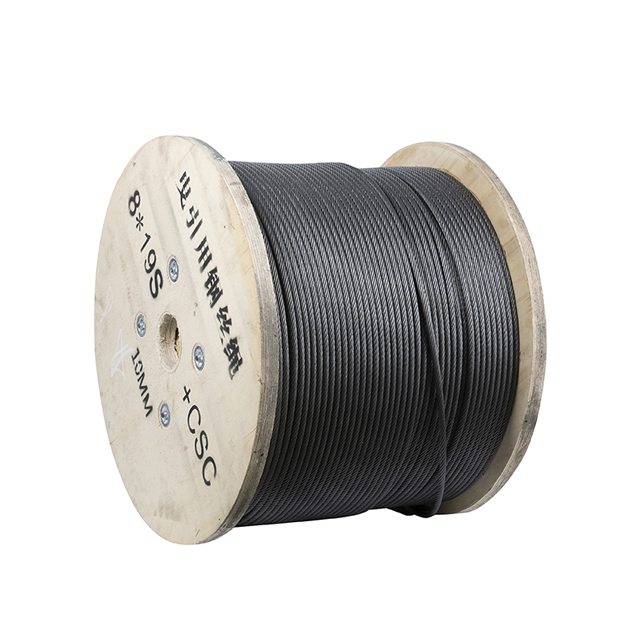 Cuerda de alambre de acero para máquina de tracción 8X19S-CSC 