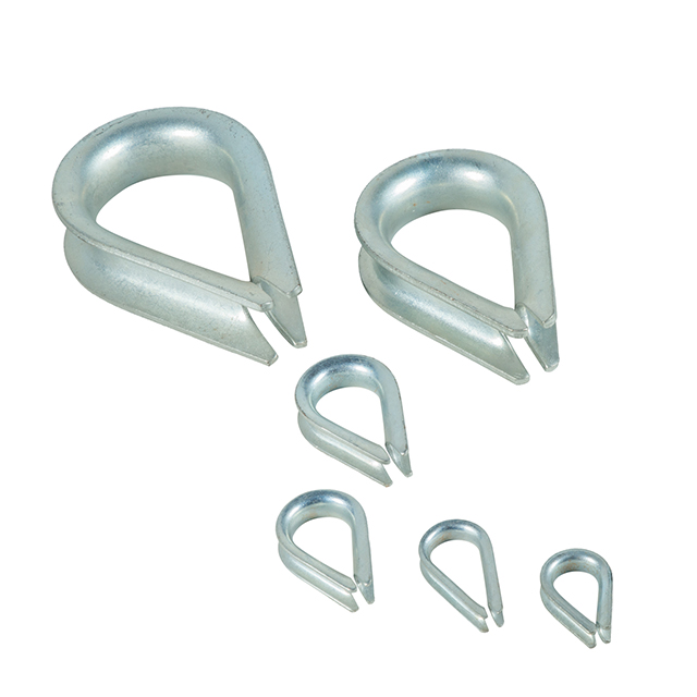  Dedal de cable galvanizado tipo europeo DIN6899A