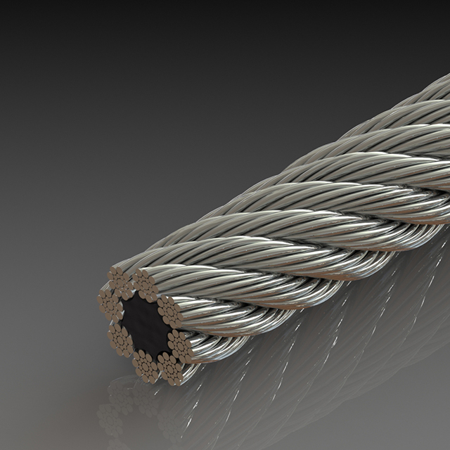 Cable de acero con regulador de velocidad 8x19S-SFC 