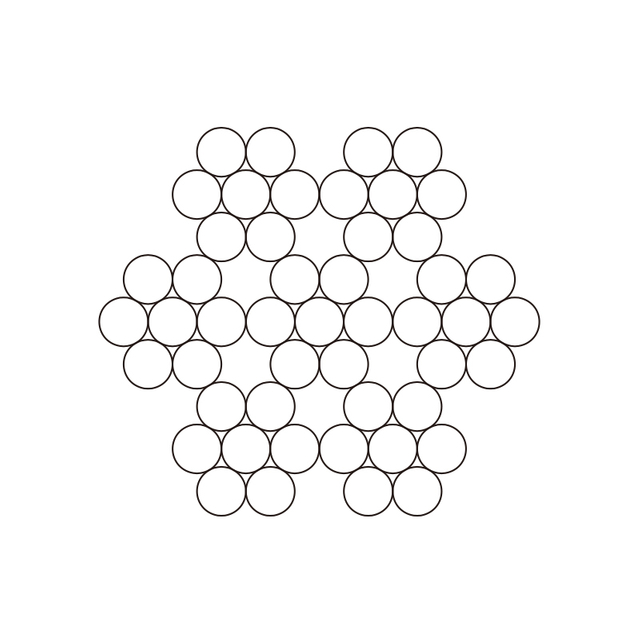 Cable de acero 6X7+FC 6X7+IWS