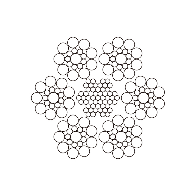 Cable de acero 6X19S+FC