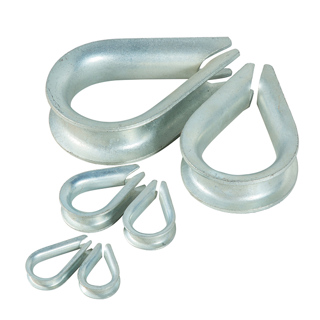  Dedal de cable galvanizado tipo europeo DIN6899A