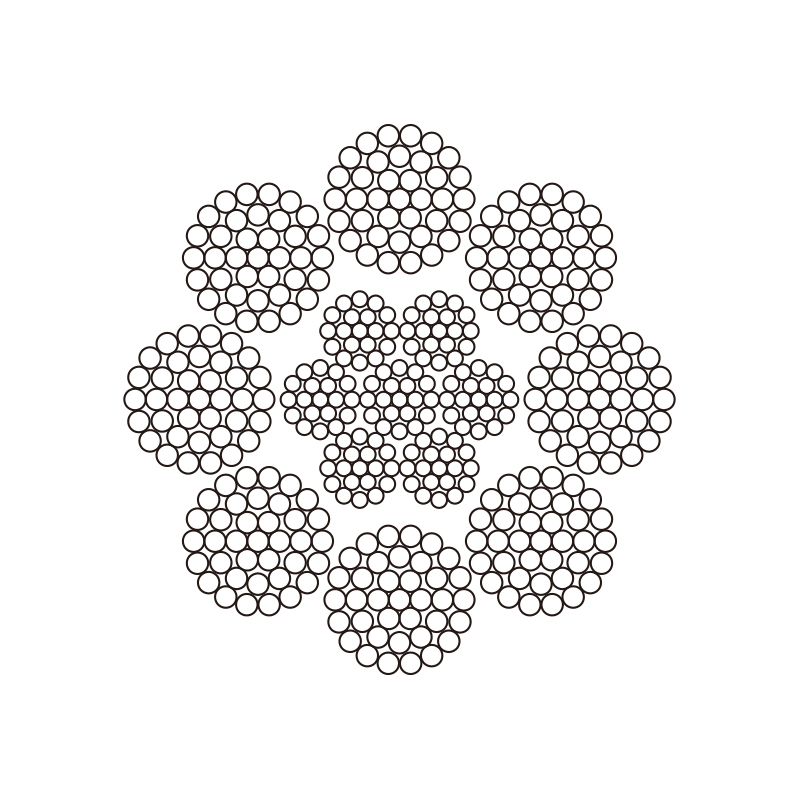 Cable de acero 8X37+FC