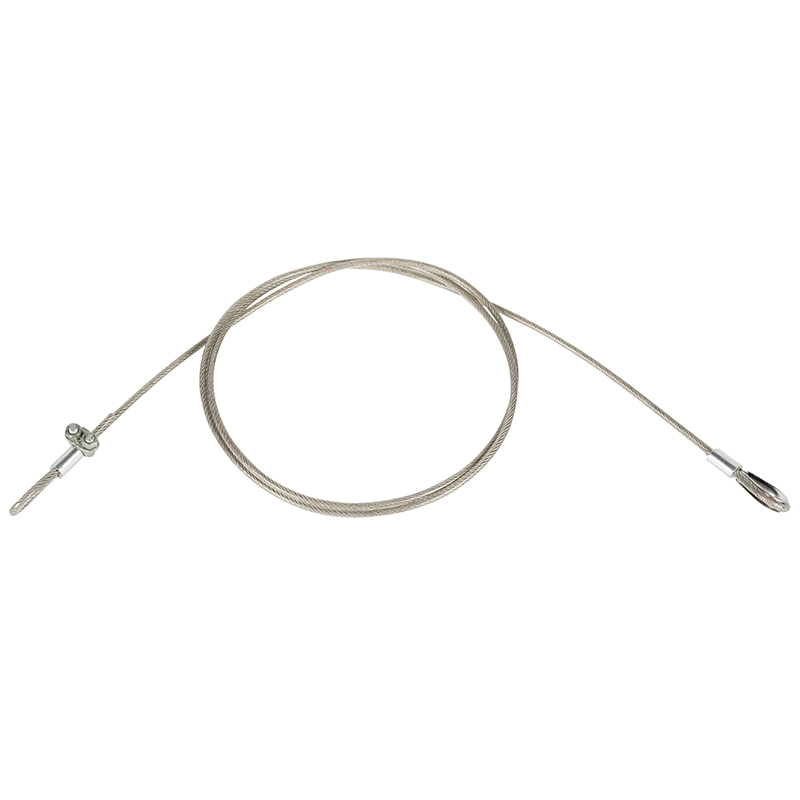 Eslinga de cable de acero inoxidable con ojal en ambos extremos