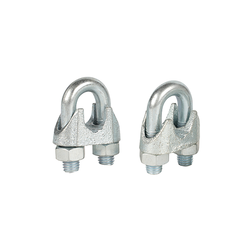 Clip de cuerda de alambre galvanizado de alta calidad tipo EE. UU. G410 de fundición de hierro maleable
