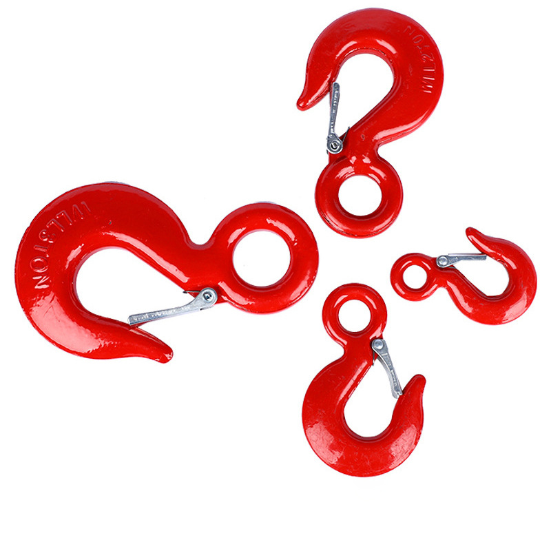 Gancho forjado resistente de 320A 320c del gancho G70 del gancho de la eslinga del ojo del acero de aleación para levantar