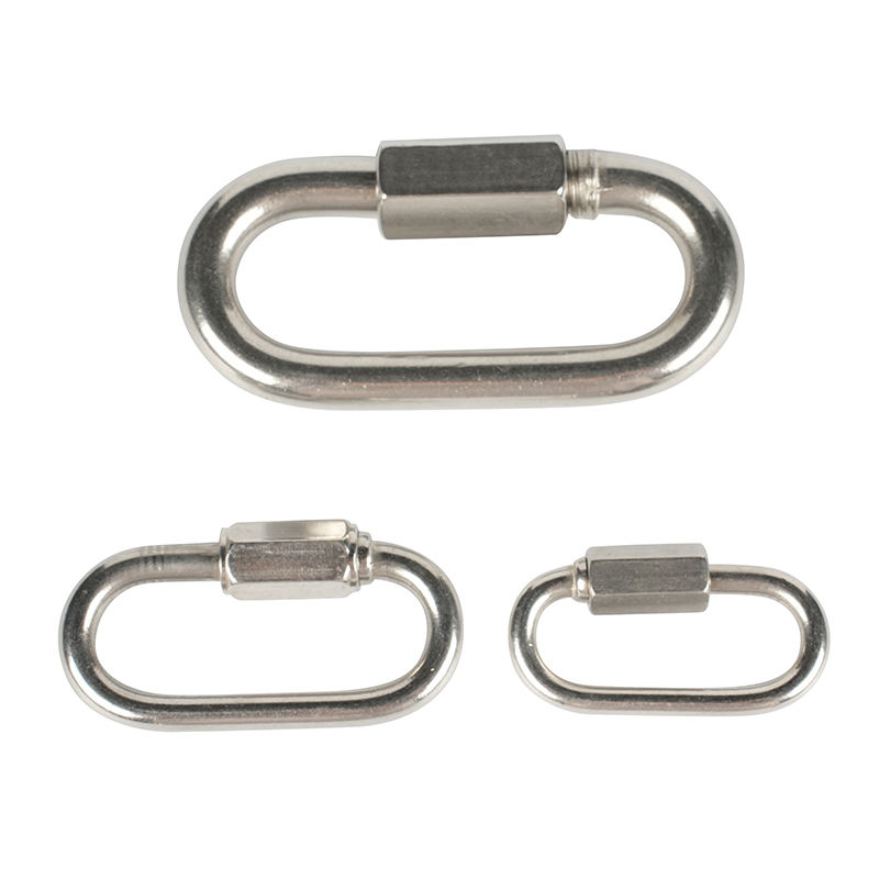 Ganchos colgantes de acero inoxidable ganchos de conexión de colgadura de trepadora gancho de enlace rápido al aire libre