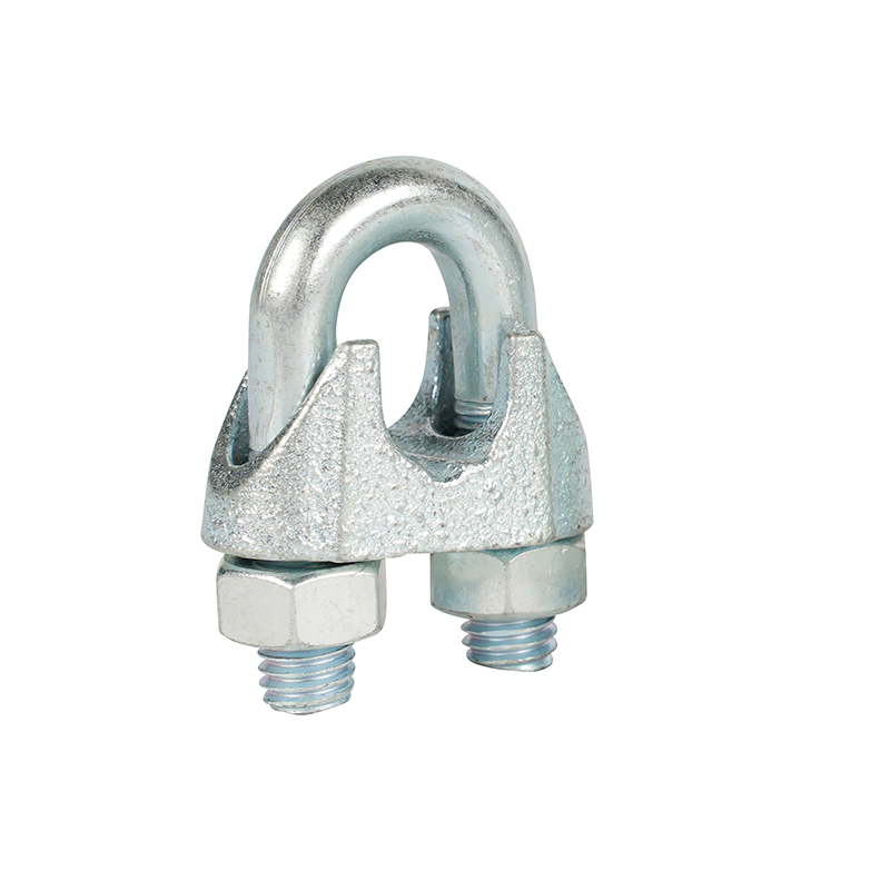 Clip de cuerda de alambre galvanizado de alta calidad tipo EE. UU. G410 de fundición de hierro maleable