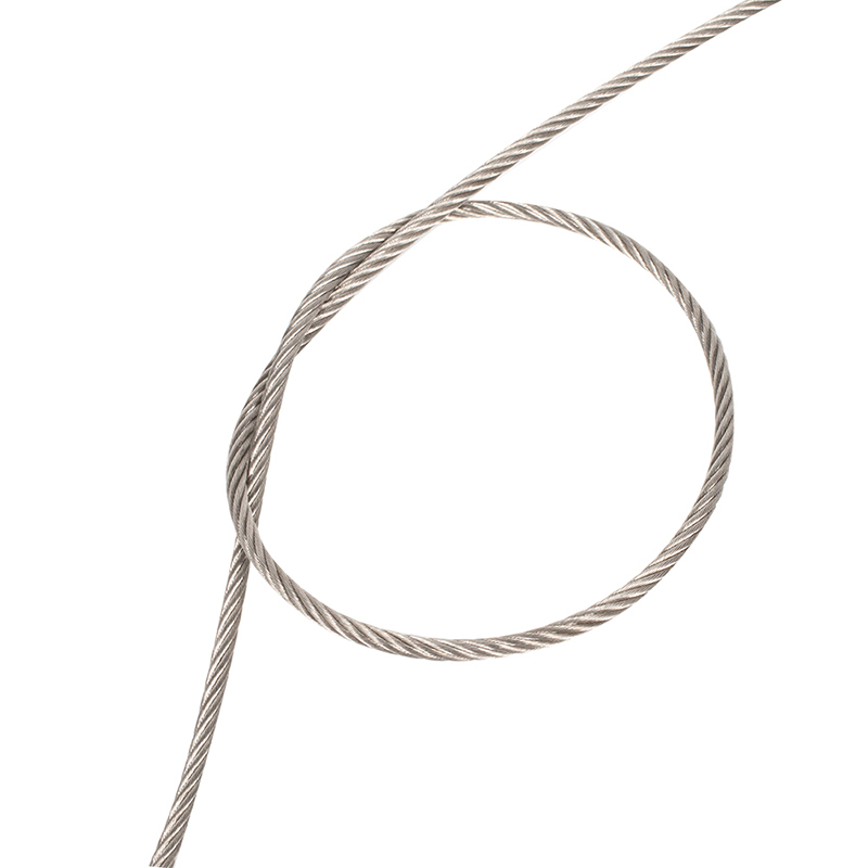 304 7x7 buena calidad 7*7 cable de acero inoxidable cable de acero inoxidable de 0,5 mm