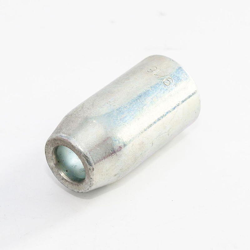 Férula de estampado de acero con ojo flamenco S505 Mangas de estampado de acero con ojo flamenco para cable metálico