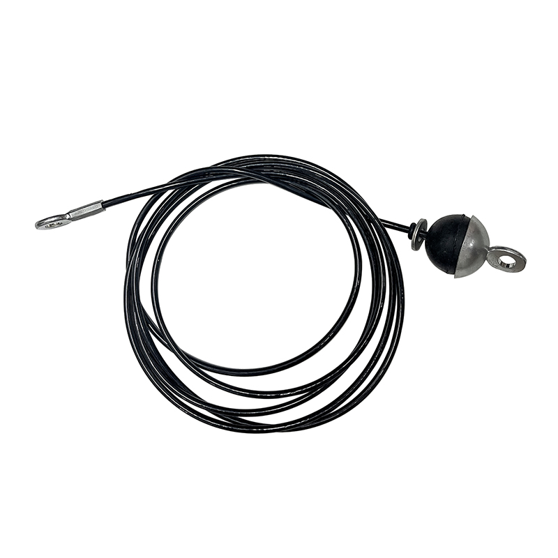 5.0 mm de 6.0 mm PU TPU Cable de gimnasio recubierto de cable de cable flexible de cable de alambre para la polea