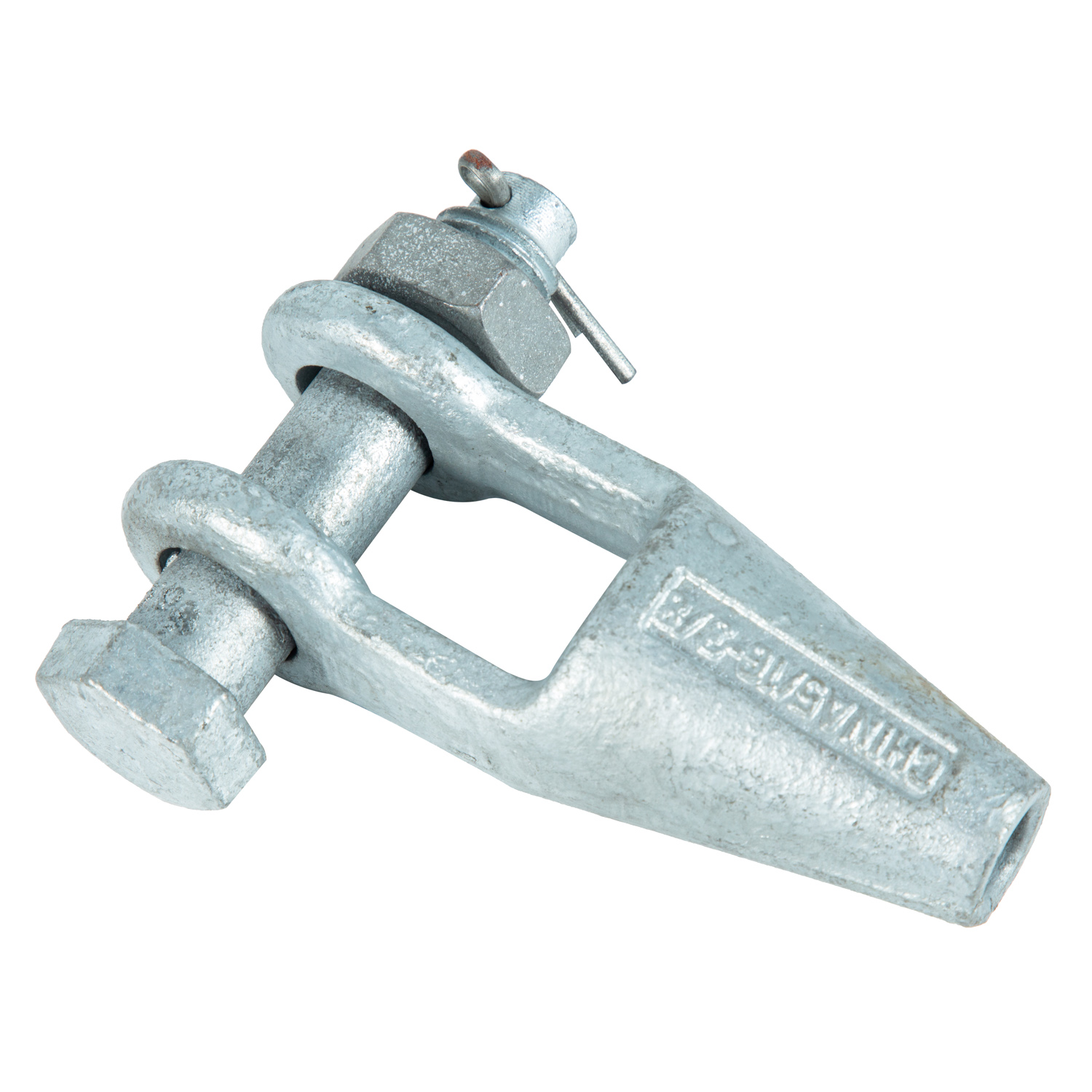 Zócalo abierto forjado de cuerda de alambre G416 con pasador