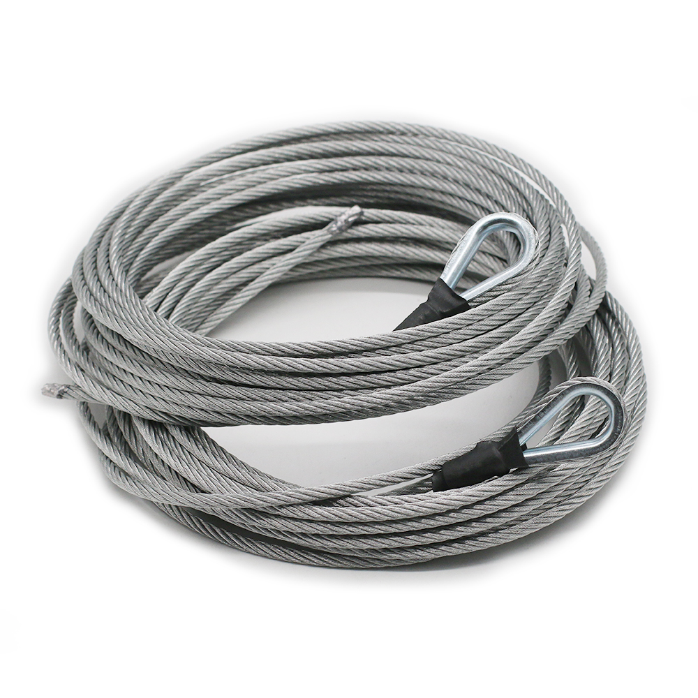 Cable de 4 mm Garage Puerta rodante de la puerta del obturador de alambre de alambre