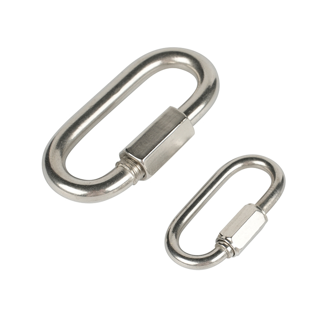 Ganchos colgantes de acero inoxidable ganchos de conexión de colgadura de trepadora gancho de enlace rápido al aire libre