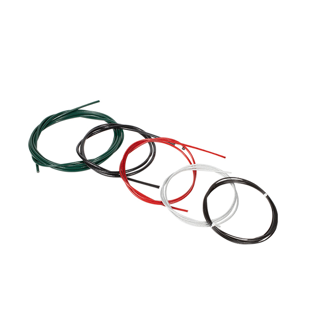 Cabina de alambre de acero con recubrimiento de PVC o PU, cuerda de alambre con recubrimiento de nylon 7*19 7*7 Cabina de alambre de acero inoxidable