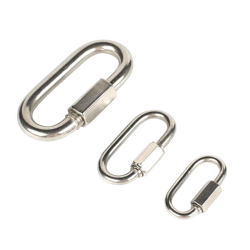 Ganchos colgantes de acero inoxidable ganchos de conexión de colgadura de trepadora gancho de enlace rápido al aire libre