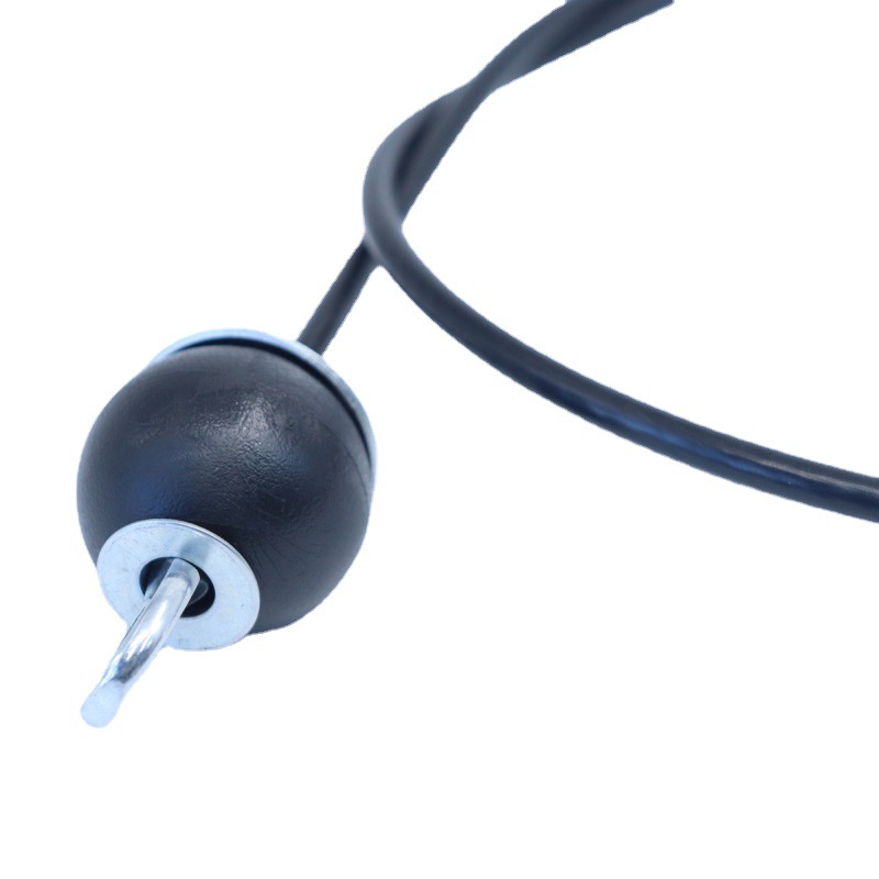 Cabina de alambre de acero con recubrimiento de nylon negro de 5 mm de 6 mm para cable de equipo de gimnasio